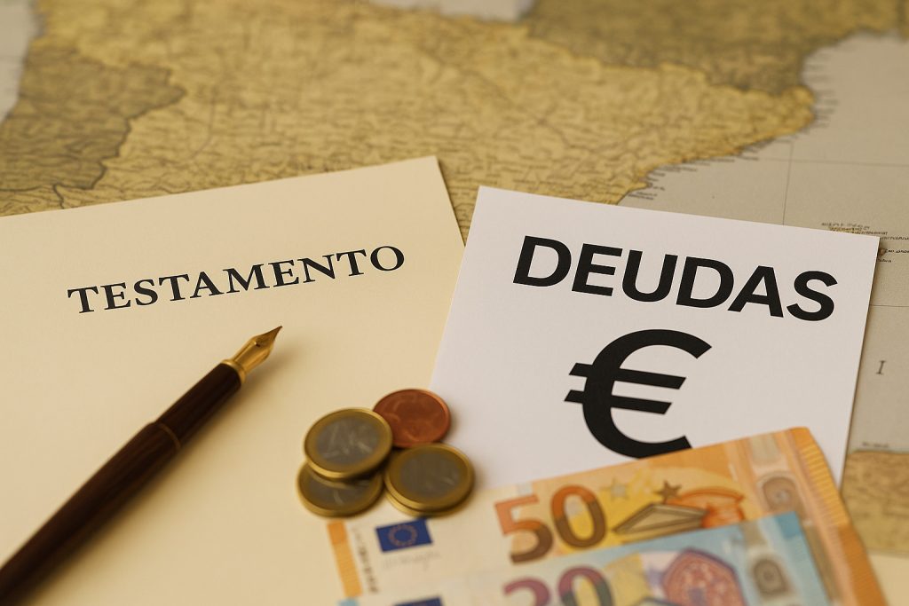 ¿Qué pasa con las deudas del fallecido en una herencia?